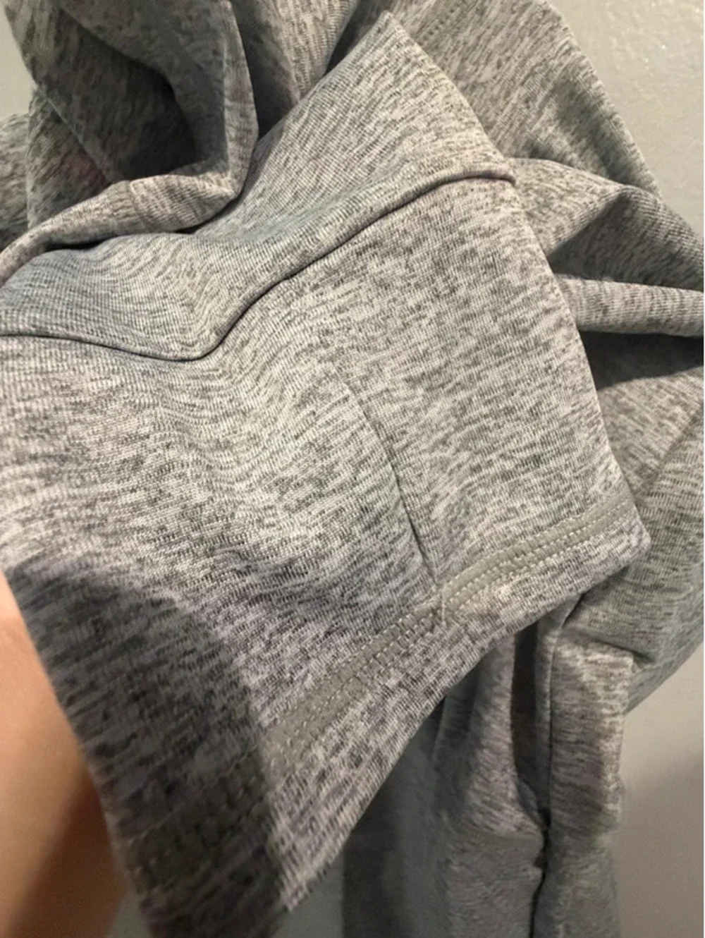 Women’s Hooded Open Front Jacket Gray XL NWT